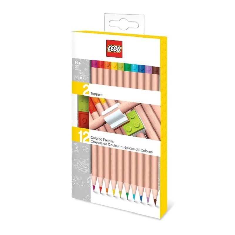 LEGO 52064 Farebné ceruzky, mix farieb - 12 ks
