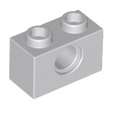 4211440 - Technic Brick 1 x 2, Ø4.9