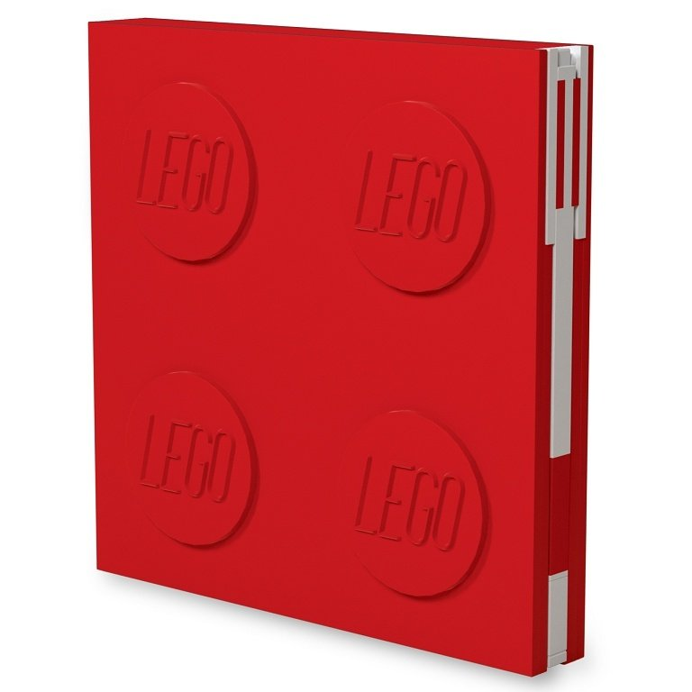 LEGO 52439 Zápisník s gelovým perom - čšrvený