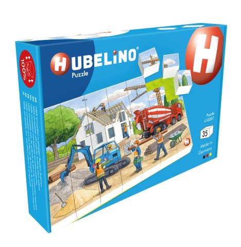 HUBELINO 410207 - Puzzle-Na stavenisku