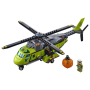 LEGO 60123 Sopka - zásobovacia helikoptéra